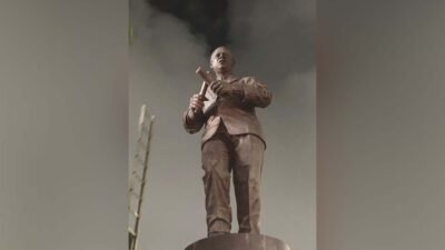 El Joe Arroyo de la 72 también se quita el tapabocas