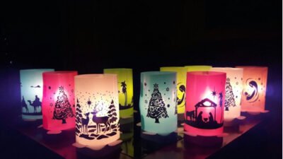 Aprende a fabricar faroles navideños con un simple tutorial
