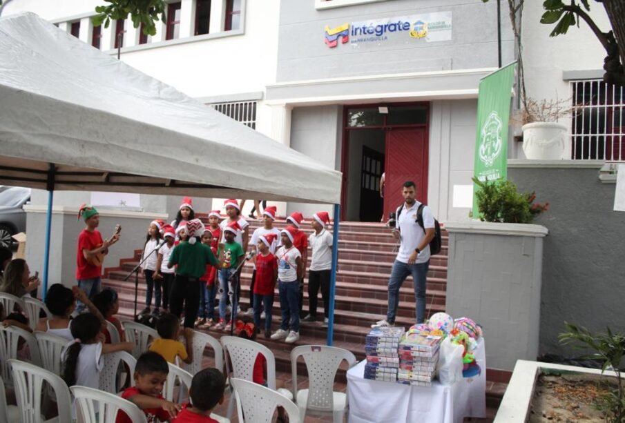 Barranquilla llevó sonrisas a la población migrante con un evento que recibió los elogios por la celebración a la dignidad.
