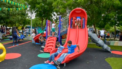 Así avanza la recuperación de los parques en el Atlántico