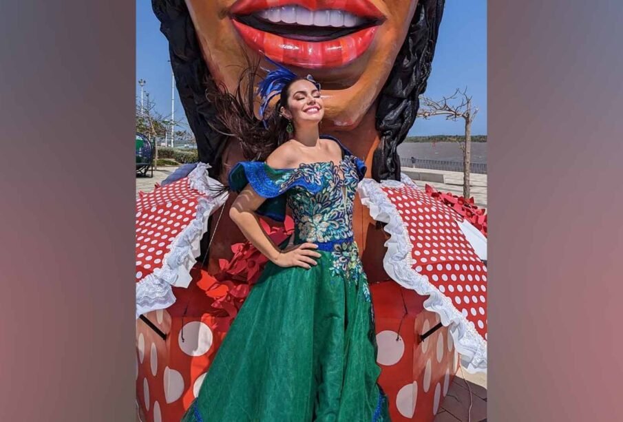 Daniela Gelvez, la embajadora del Carnaval de Barranquilla en Canadá