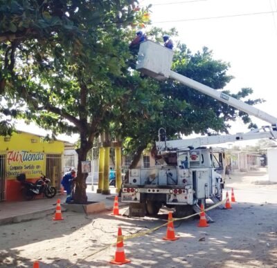 Barrios sin luz en Barranquilla